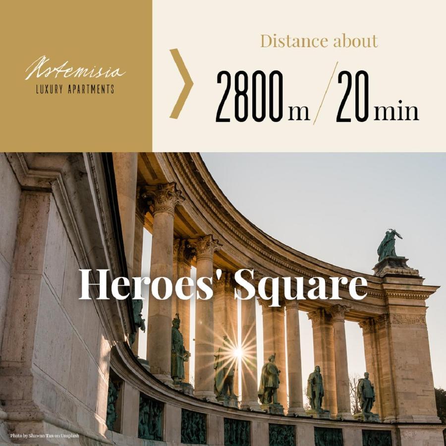 Artemisia Luxury Apartments Skyflat Budapeszt Zewnętrze zdjęcie