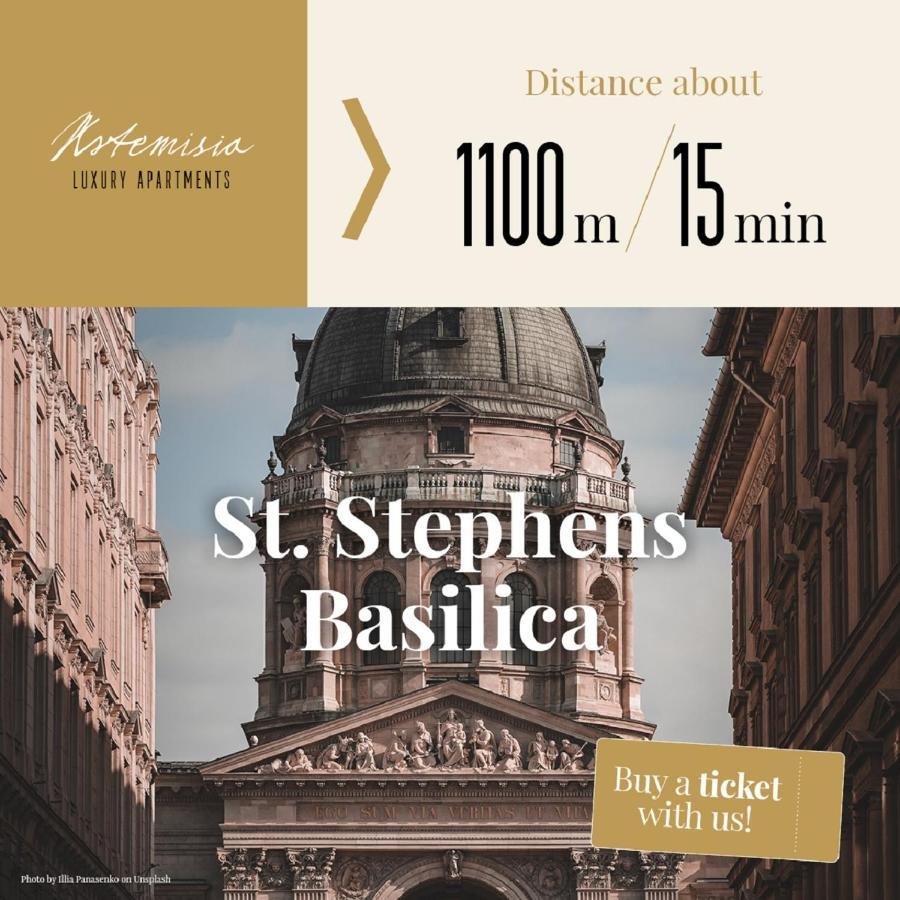 Artemisia Luxury Apartments Skyflat Budapeszt Zewnętrze zdjęcie